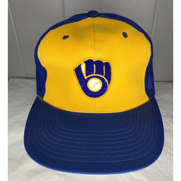 Vintage Milwaukee Brewers Sports Specialties Trucker Mesh hat cap - Picture 1 of 6